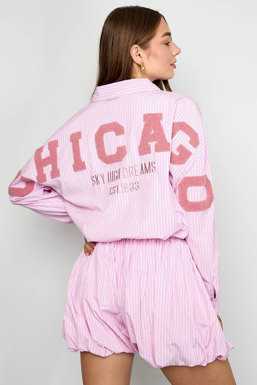 Blouse Chicago pink