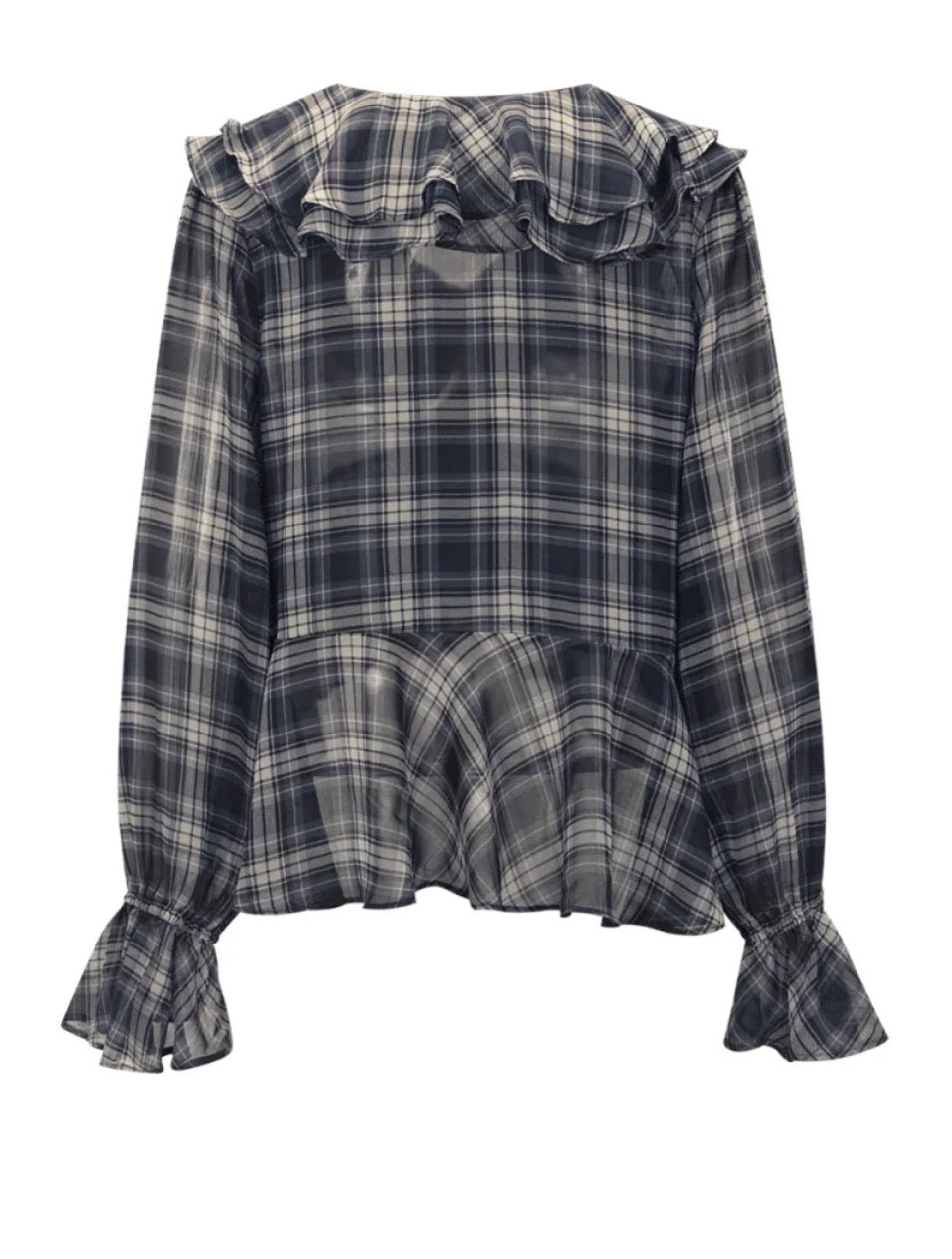 Blouse NoBrnd Blue