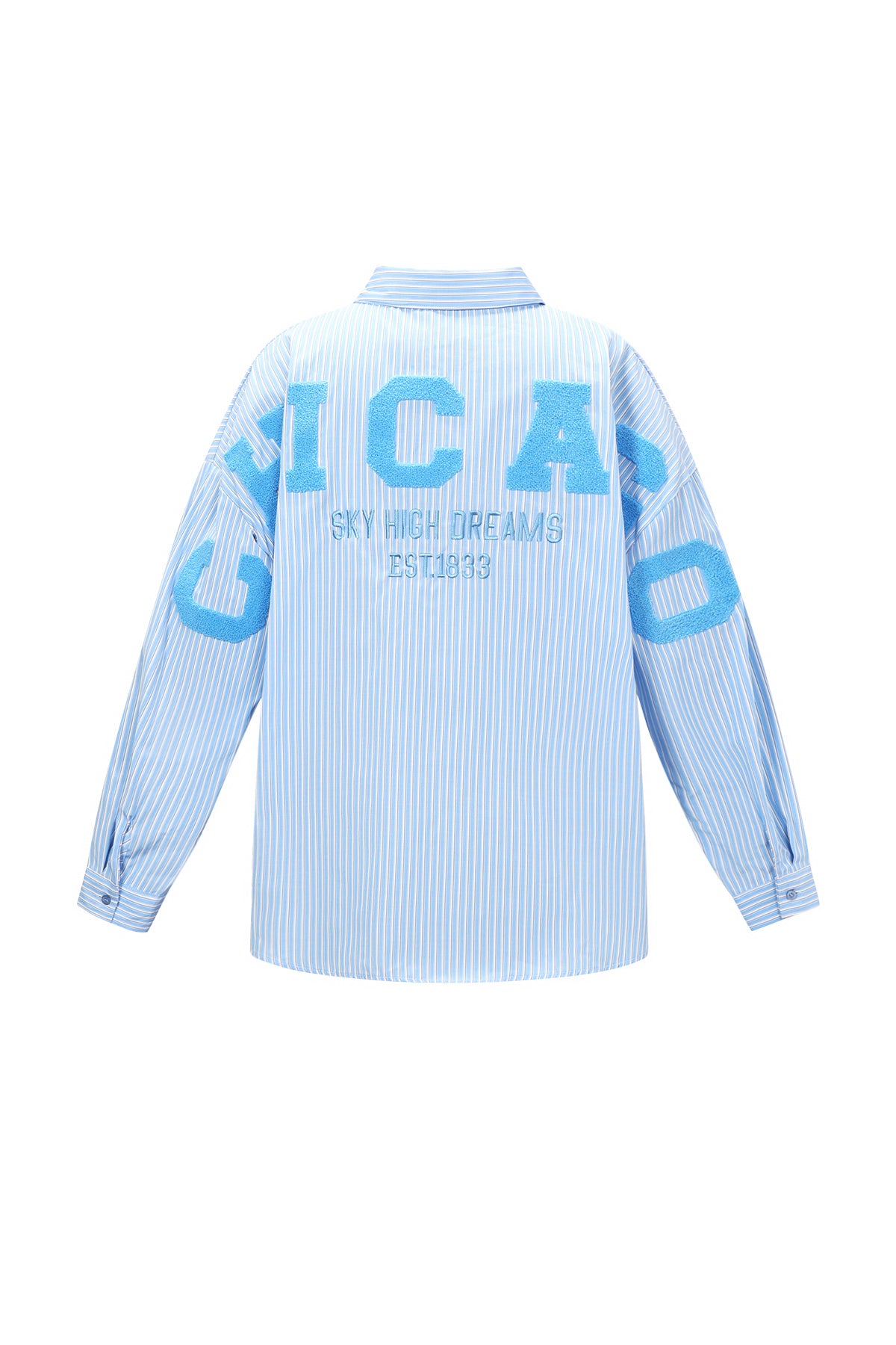 Blouse Chicago Lichtblauw