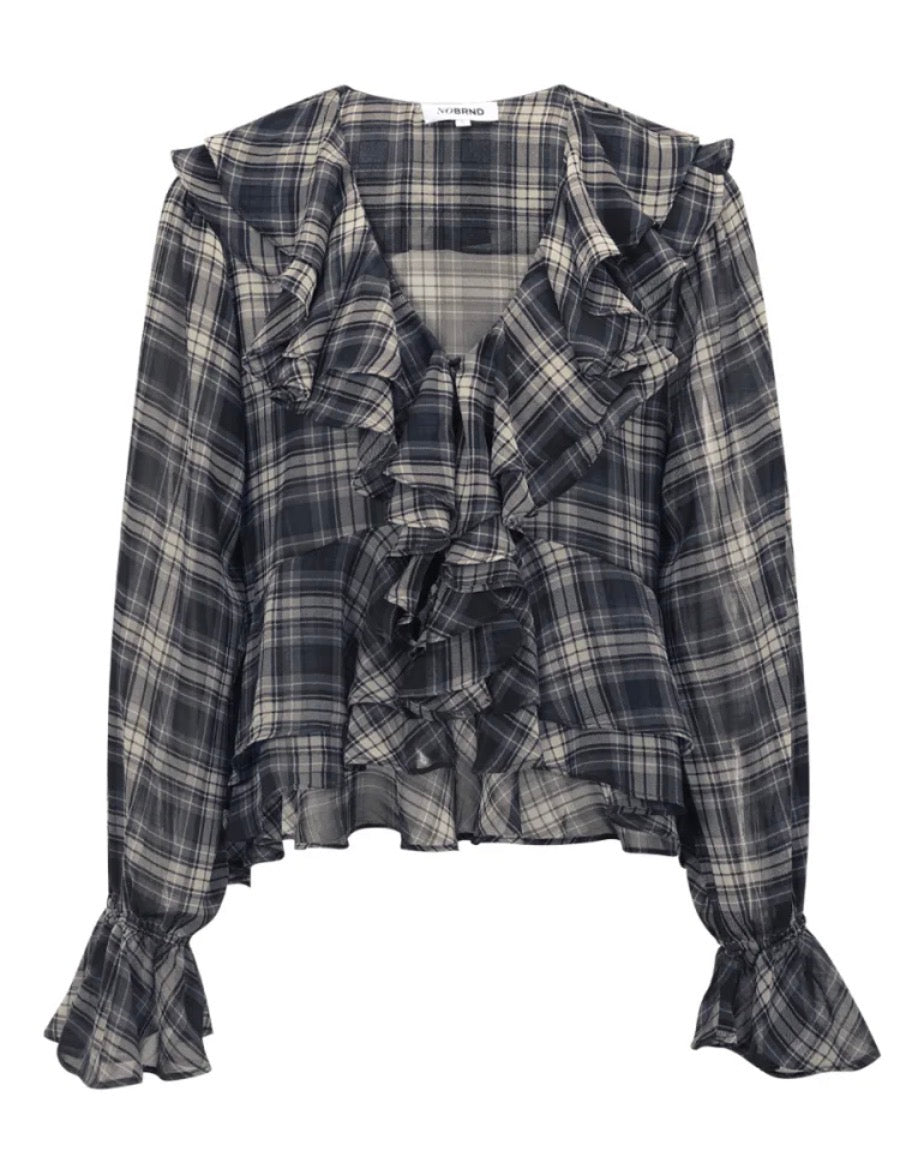 Blouse NoBrnd Blue