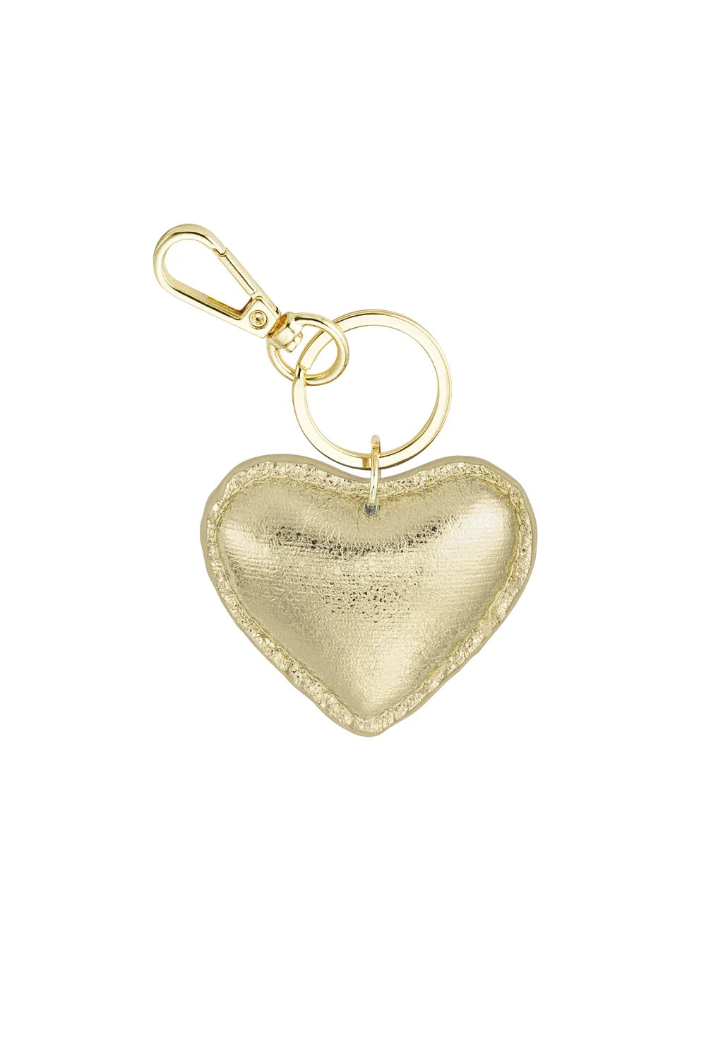 Keychain hart goud