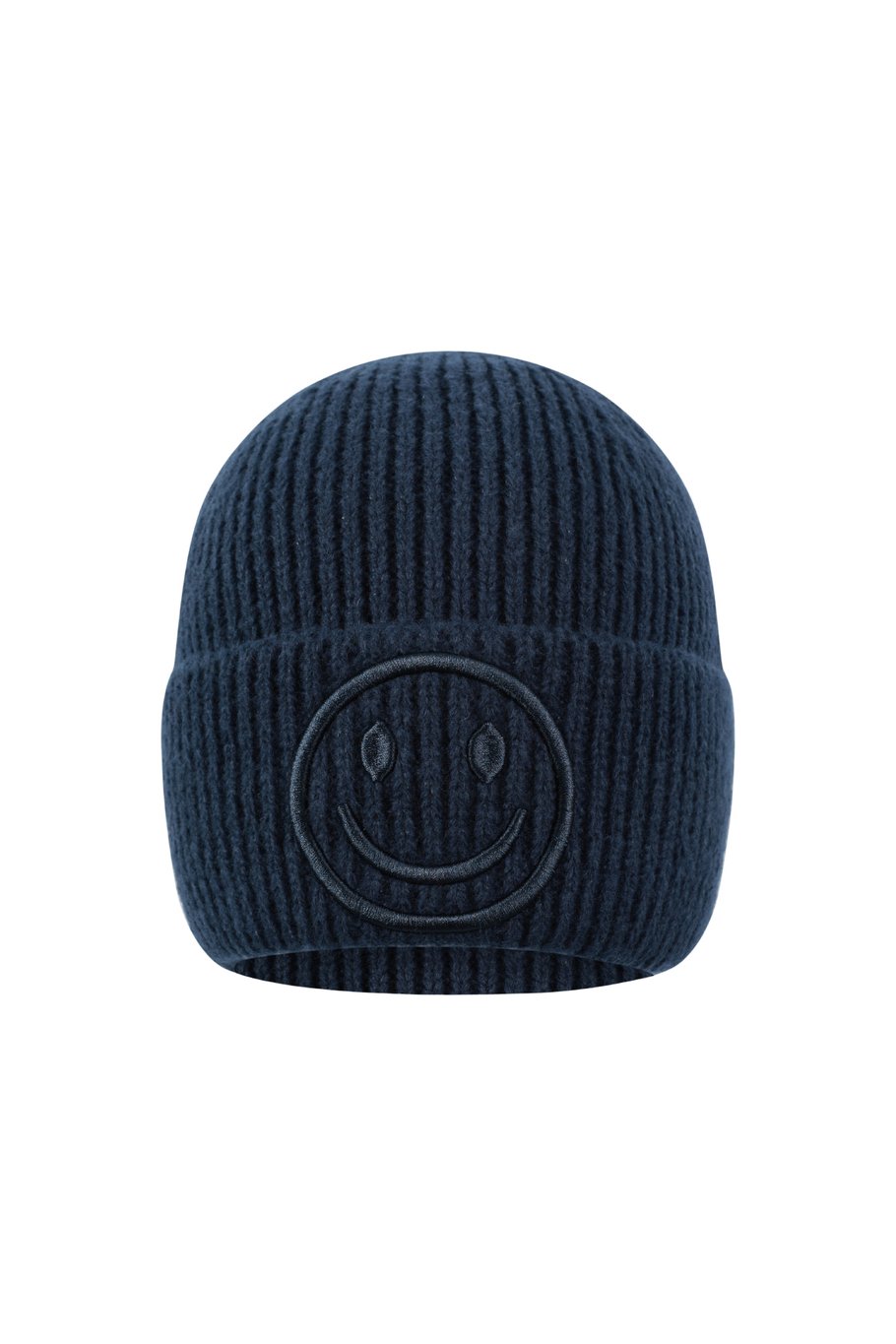 Smiley muts dark blue