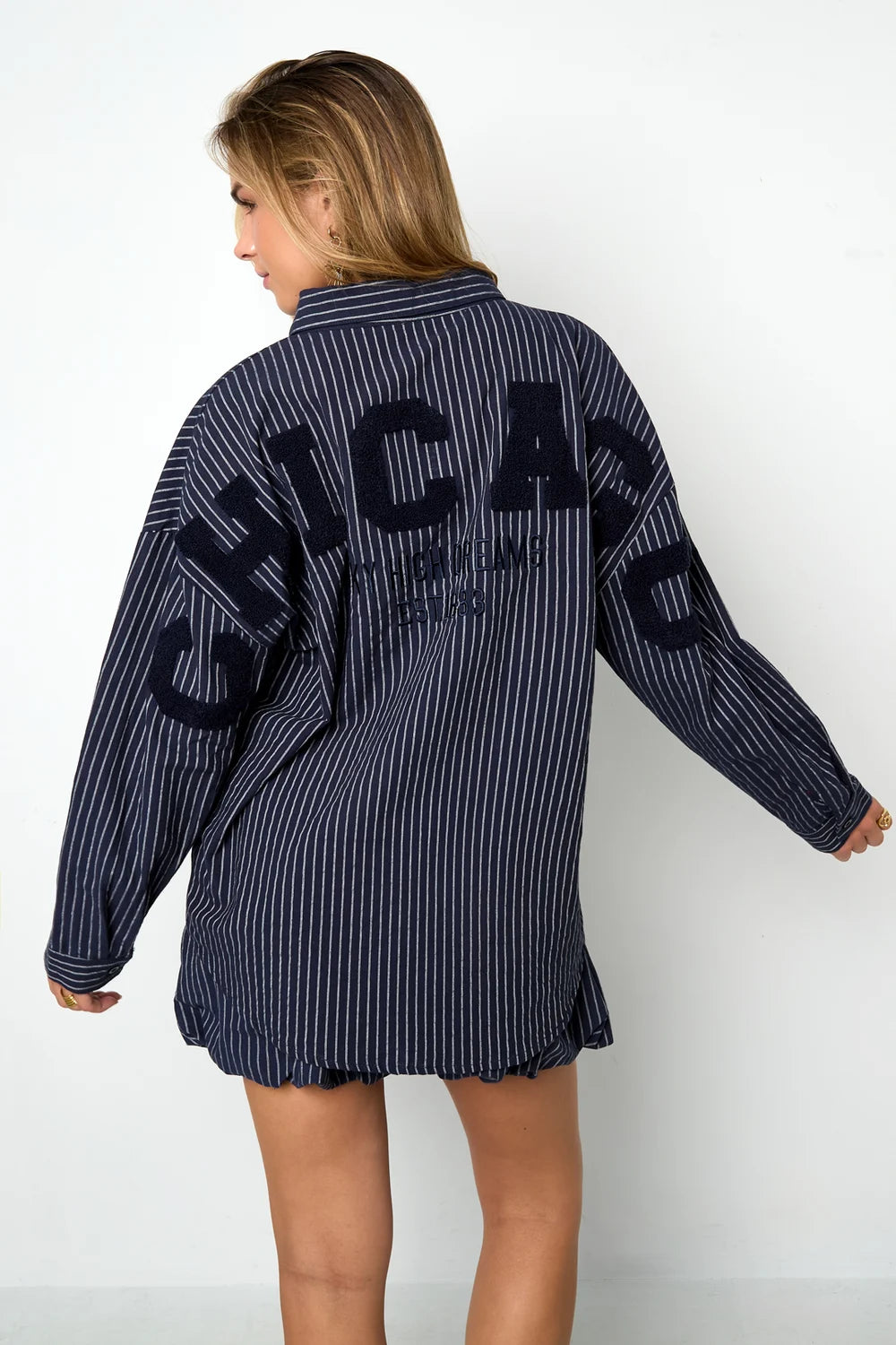 Blouse Chicago blauw