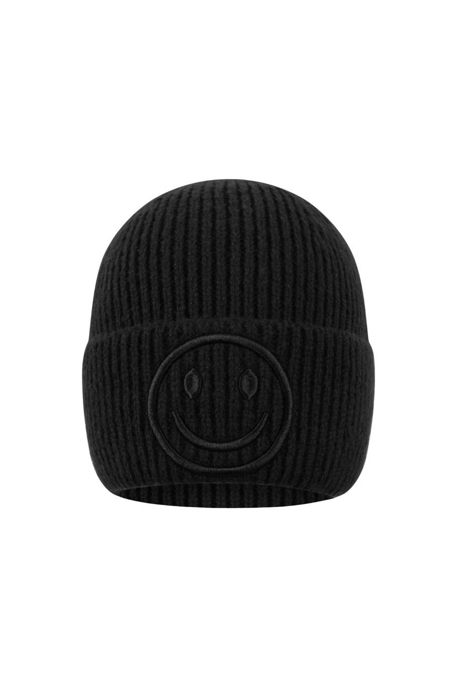 Smiley muts black