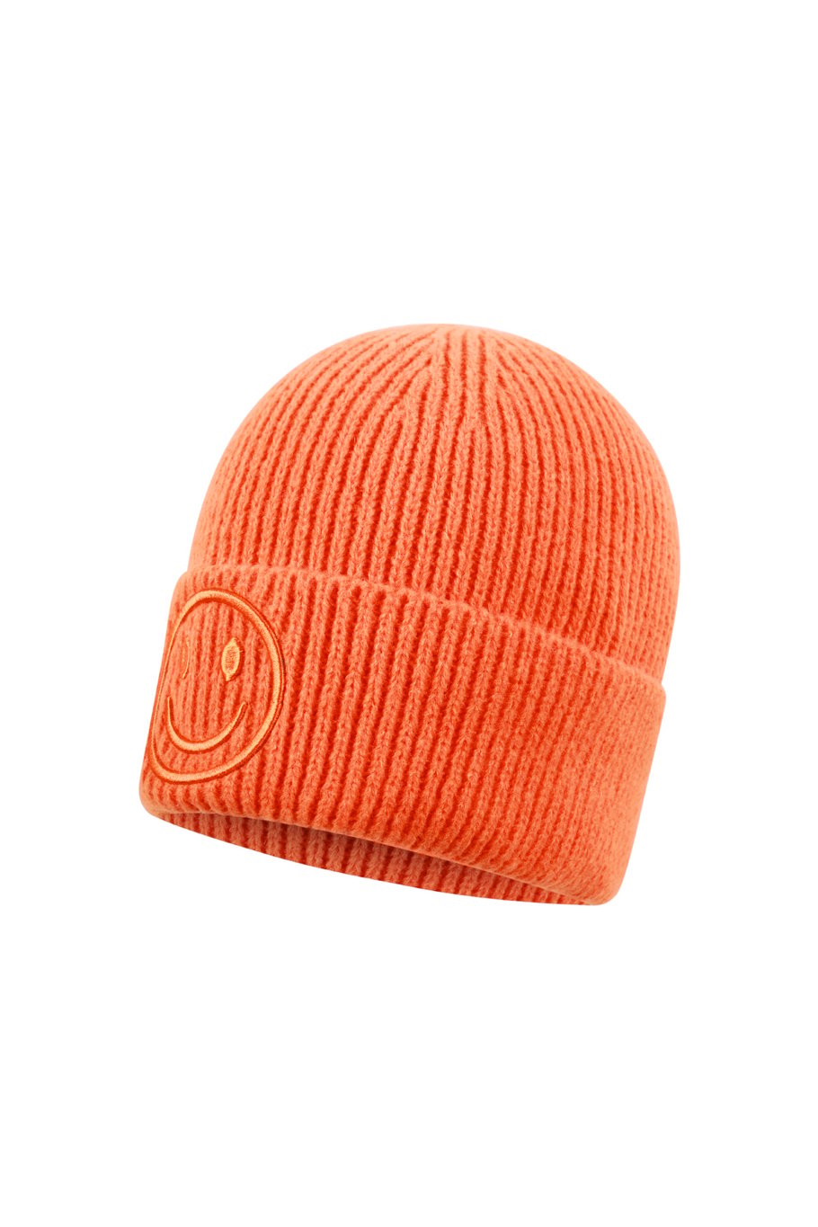 Smiley muts oranje