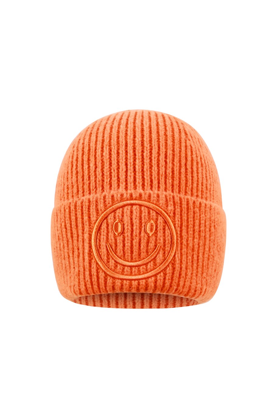 Smiley muts oranje