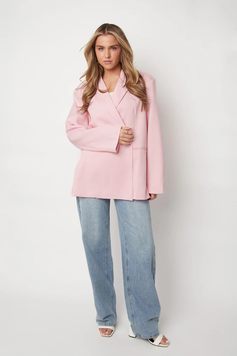 NoBrnd jasje soft pink
