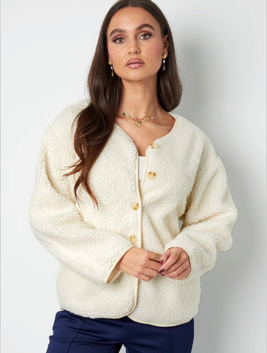 Jasje Teddy off white