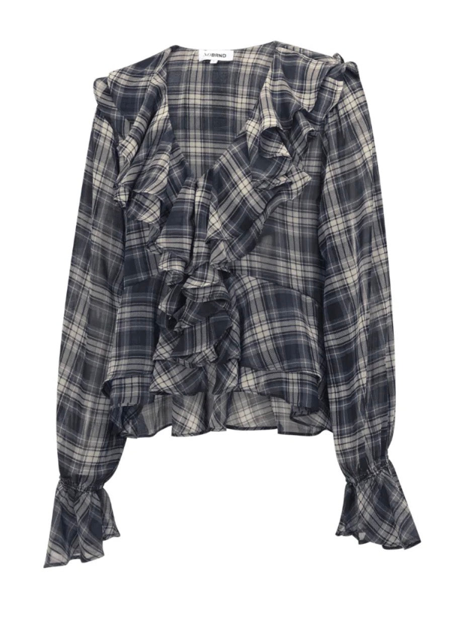 Blouse NoBrnd Blue