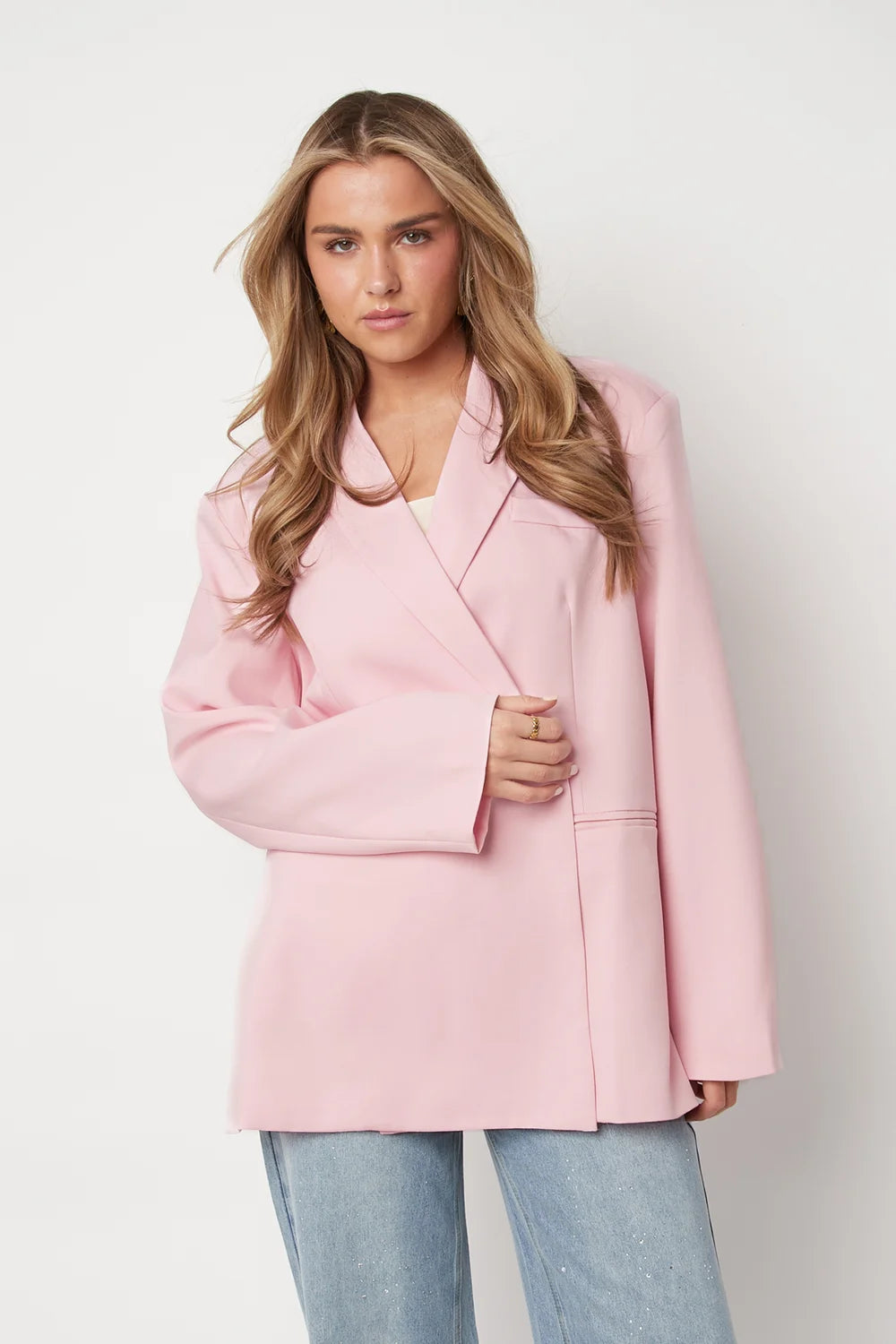 NoBrnd jasje soft pink